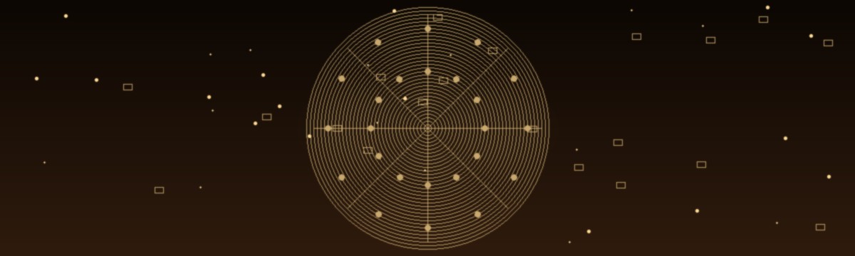 Chinese auspicious date selection - calendar and compass in dark mystical atmosphere