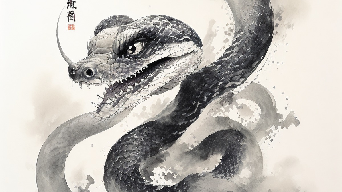 Chinese Snake zodiac sign