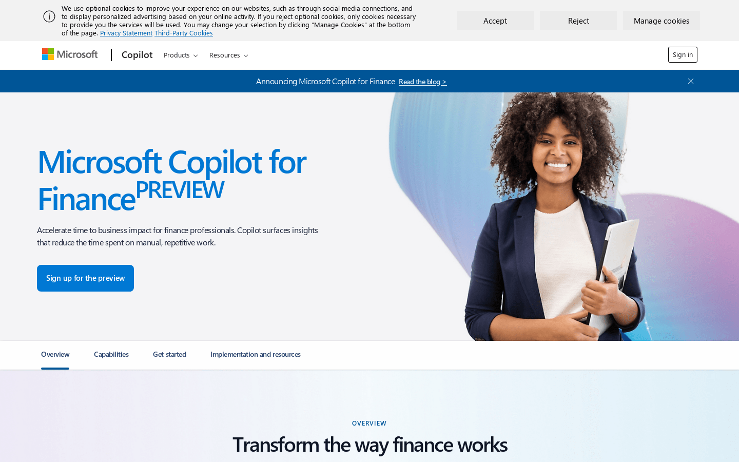 Microsoft Copilot for Finance插图