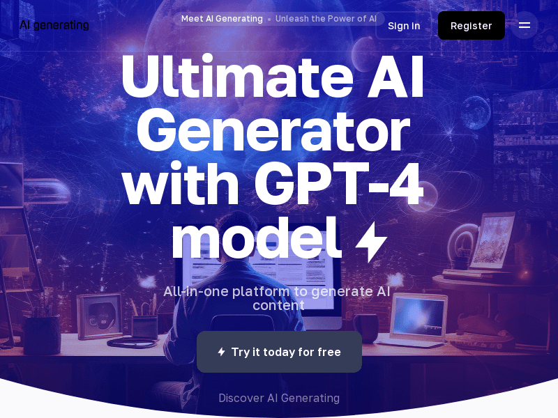 AI generating – Ultimate AI Generator插图