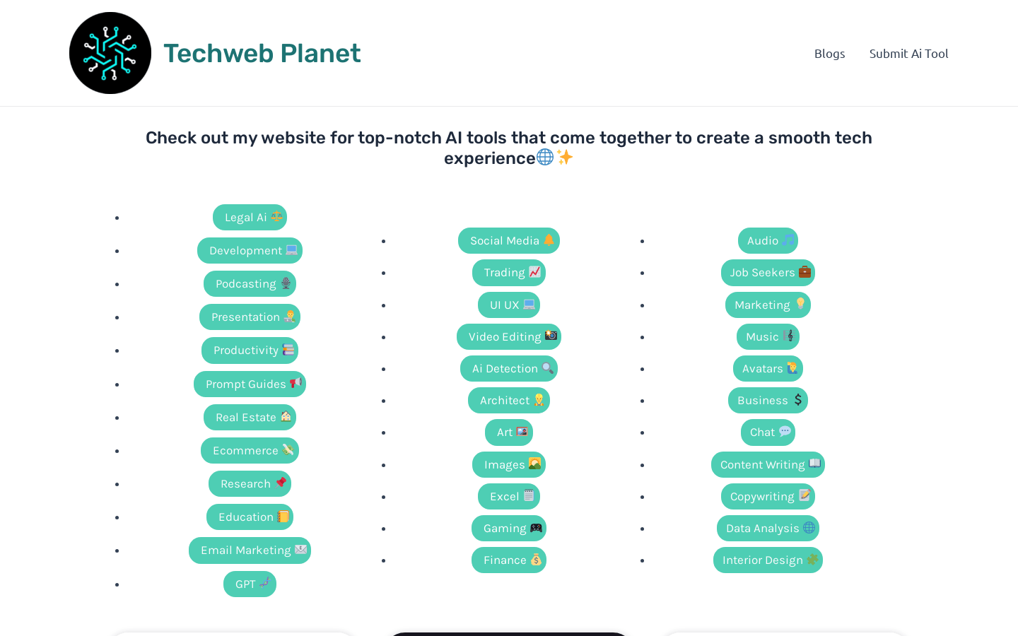 Tech web plane插图