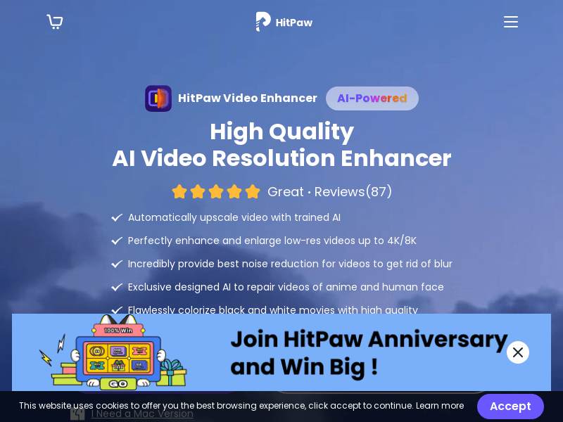 HitPaw Video Enhancer插图