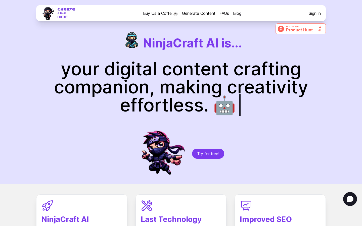 NinjaCraft AI插图