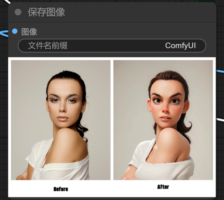 一键生成属于自己的3D卡通头像ComfyUI工作流分享插图5