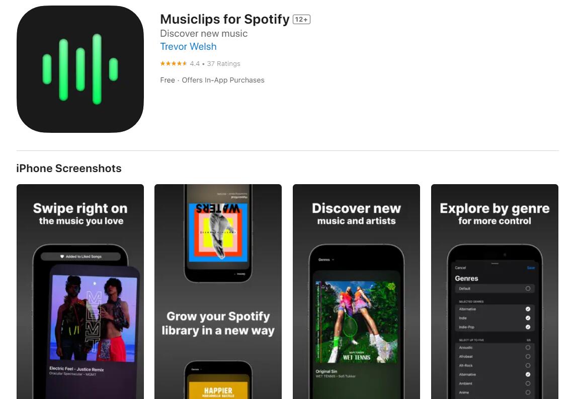 Musiclips for Spotify插图