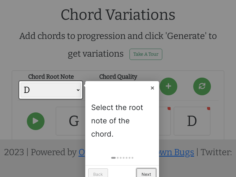 Chord Variations插图