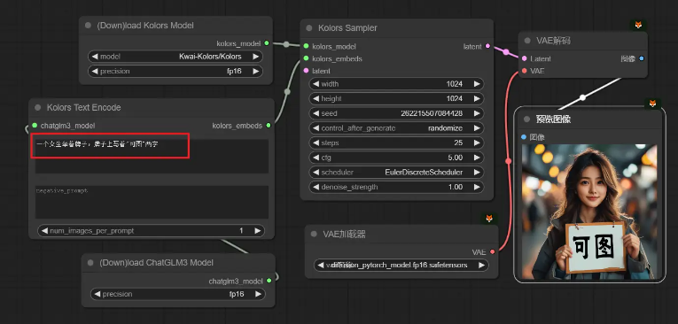 国产AI大模型Kolors：ComfyUI平台部署指南插图13
