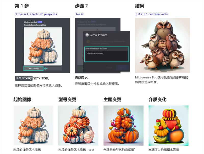 Midjourney混合模式使用教程插图1