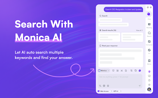 Monica – Your AI Copilot powered by ChatGPT4插图