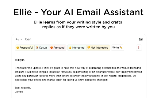 Ellie: Your Professional AI Email Assistant-龙跃AI