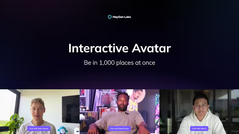 HeyGen Interactive Avatar-龙跃AI