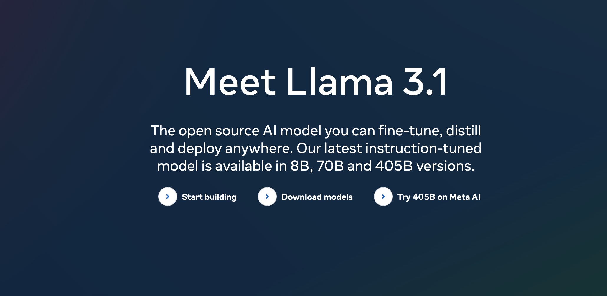 Llama 3.1：Meta最新推出的开源大语言模型-龙跃AI