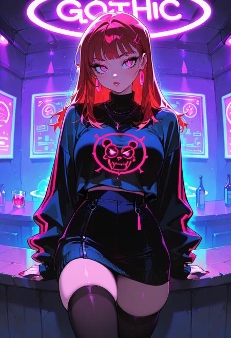 Vixon\’s Illustrious Styles – G0thic Neon-龙跃AI