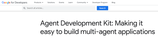 对标OpenAI,谷歌开源Agent SDK,支持MCP、A2A、5000星插图 对标OpenAI,谷歌开源Agent SDK,支持MCP、A2A、5000星插图