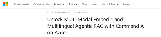 微软上线两款新模型:增强RAG和AI Agent插图 微软上线两款新模型:增强RAG和AI Agent插图