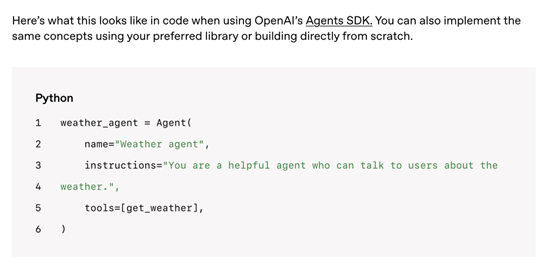 官方出品!OpenAI教你用Agent SDK,10分钟开发智能体插图6 官方出品!OpenAI教你用Agent SDK,10分钟开发智能体插图6